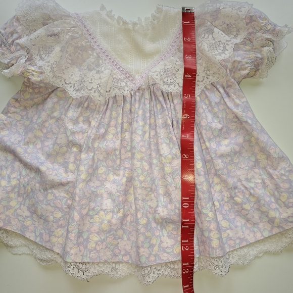 Vintage 12 Mo. Adorable Lily Lace Infants Dress Very Nice Condition Easter - Picture 10 of 12